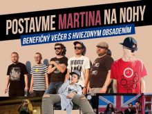 Martin leží pripútaný na lôžko, priatelia mu chcú pomôcť benefičným koncertom
