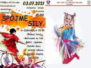 V Košolnej bude v sobotu charitatívna akcia, vystúpi aj Simsalala