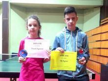 Stolní tenisti Krajčovičovci z Majcichova získali striebro a bronz