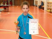 Petronela Krajčovičová vybojovala pre majcichovský stolný tenis bronz