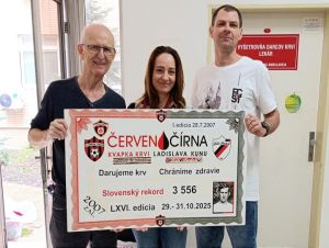 Spartakovci posunuli rekord v darovaní krvi, vinár poslal fanúšikom odmenu