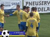 VIDEO: Matúš Kunka z Dechtíc strelil proti Červeníku nádherný gól