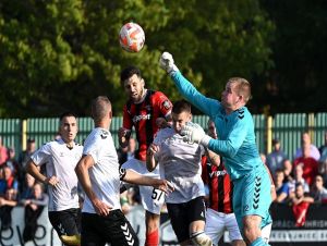 Spartak prilákal do Prievidze vyše 4000 ľudí, v pohári sa s Lehotou zapotil