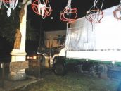 Hody sa začali v piatok v noci požiarom kolotočiarskeho auta