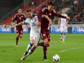 Futbalová reprezentácia v Trnave pred solídnou návštevou remizovala s Lotyšskom