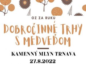 V Kamennom mlyne budú dobročinné trhy, otvorí ich Labková patrola