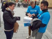 Spartakovci podporili charitu, zbierali peniaze pre UNICEF