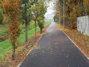 Trnavu a Modranku spája vynovená cestička pre cyklistov a chodcov