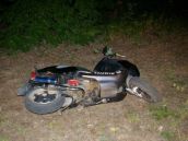 Naháňačka polície s motorkárom pri Radošovciach za zvukov streľby