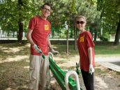 Dobrovoľníci vyčistia park, namaľujú Gulivera, pomoc uvítajú aj bejzbalisti