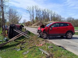 Čelná zrážka medzi Trnavou a Bielym Kostolom: Povolali aj leteckých záchranárov