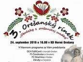 Rínek v Horných Orešanoch bude tento rok na svadobnú tému