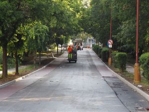 Ulica B. Smetanu má nový asfaltový povrch aj pruhy pre cyklistov