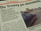 Pred piatimi rokmi: Do Trnavy sa vchádzalo cez obchádzku, Mikuš vyhral voľby