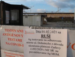 Miesto na antigénové testovanie v Trnave pri nemocnici je zrušené