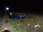 Nehoda na R1: Muž vyletel z cesty a rozbil auto
