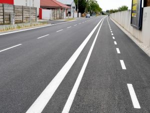 Počas opravy Dopravnej ulice vybudovali v Piešťanoch aj cyklochodník