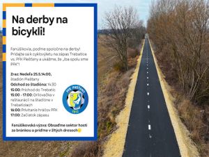 Netradičný výjazd fanúšikov Piešťan: Na derby do Trebatíc pôjdu na bicykloch