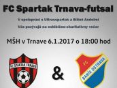 Futsalisti Spartaka odohrajú v piatok prípravný zápas proti Baníku Ostrava