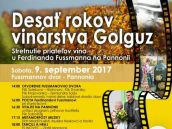 Golguz organizuje vinobranie pri Hlohovci, prídu aj herci z Búrlivého vína