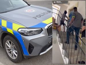 Protidrogová razia: V Trnave polícia zatkla v byte naraz tri osoby
