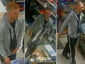 Na čerpacej stanici v Trnave platil cudzou kartou, kamery zachytili podozrivého