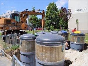 Na Prednádraží pribudne tento rok 18 stojísk s polopodzemnými kontajnermi
