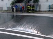 FOTORIPORT: Vodárom sa zadarilo, zaplavilo pivnice i Nitriansku