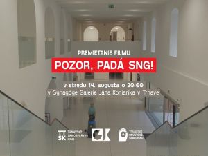 Pozor, padá SNG! V Trnave premietnu dokument o rekonštrukcii národnej galérie