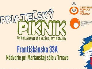 Na Priateľskom pikniku v Trnave si pripomenú Deň nezávislosti Ukrajiny