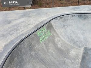 Na trnavskom pumptracku chytili sprejera, nebol to žiadny puberťák