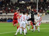 Kvalitný futbal v Trenčíne, Spartak však zostal bez bodu