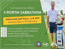 Rory Sabbatini zavíta do Trnavy! Špičkový golfista odovzdá skúsenosti mladíkom
