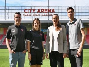 Trnavské futbalistky sa pripravujú na špeciálny zápas, zahrajú si na štadióne Spartaka