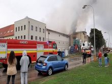 V Trnave po troch rokoch opäť horí areál sladovne Sessler