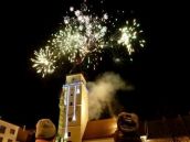 Trnavčania privítali nový rok desaťminútovým ohňostrojom