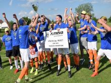 Futbal, 8. liga A: Slávia si prebrala pohár, sezónu podčiarkla víťazstvom v Opoji