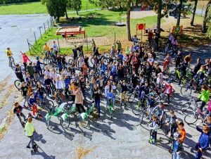 V Smoleniciach jazdilo na bicykli naraz 127 detí