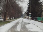 V Trnave napadol prvý sneh, úvod nového roka bude mrazivý