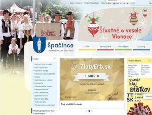 Najlepšiu internetovú stránku medzi samosprávami majú Špačince