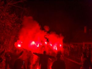 FOTO: V Kodani sa ozývala slovenčina, Spartak bude mať mohutnú podporu