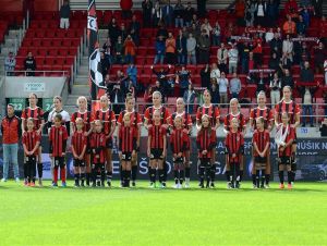 Futbalistky Spartaka na trnavskom štadióne zdolali Žilinu, boli aj slzy dojatia
