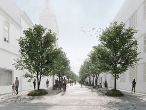 Nový trnavský bulvár? Navrhli, ako by mohla vyzerať Štefánikova ulica po obnove