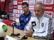 Tréner Jarábek: Ak by sme hrali otvorený futbal, zavraždia nás