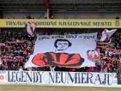 FOTO: Futbalový štadión aplaudoval pamiatke Ladislava Kunu
