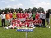 Na Lokomotíve sa bavia futbalom, vyprášili Naháč a prevzali pohár