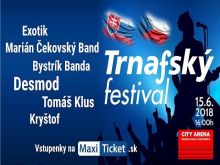 Trnafský festival sa blíži, vystúpia aj Marián Čekovský, Tomáš Klus či Kryštof