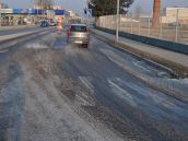 Na Trstínskej praskol vodovod, jazdite tam opatrne