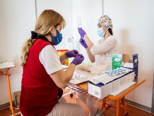 Veľkokapacitné očkovacie centrum v Trnave bude v prevádzke v sobotu a nedeľu