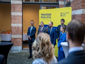 Trnavský samosprávny kraj oficiálne otvoril svoju kanceláriu v Bruseli